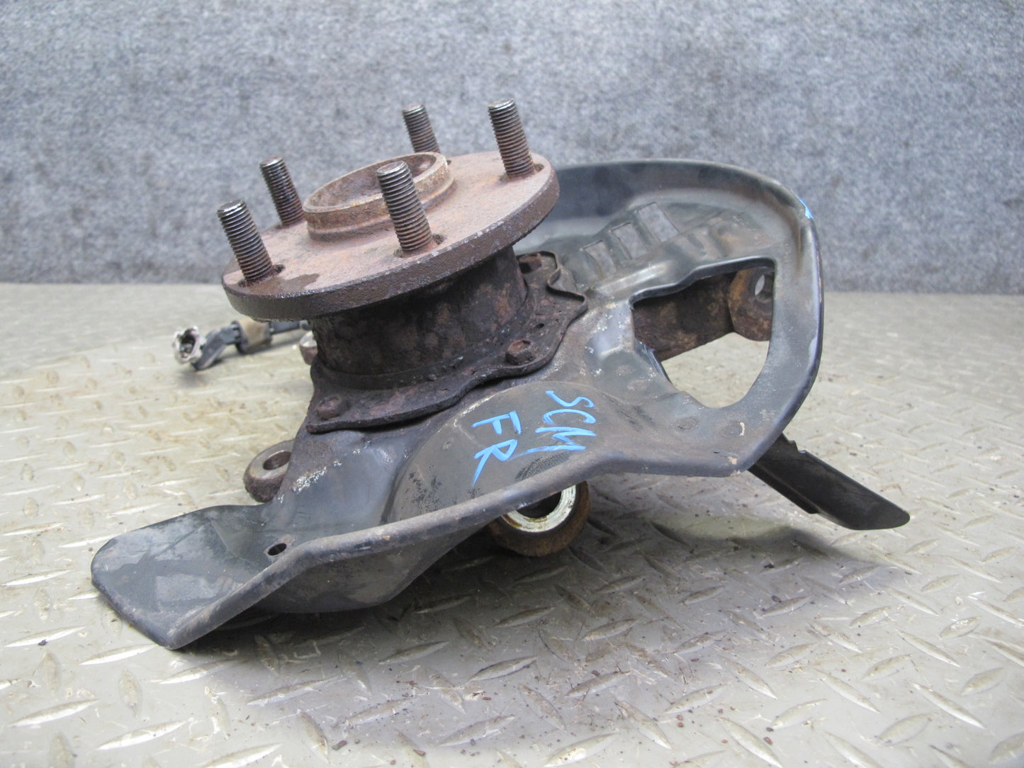 92-00 Lexus UZZ30L SC300 SC400 RWD Front Right Spindle Knuckle Wheel Hub OEM