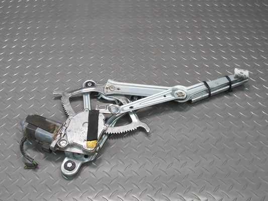 90-95 Mercedes W124 300D Sedan Front Left Door Window Regulator w Motor OEM