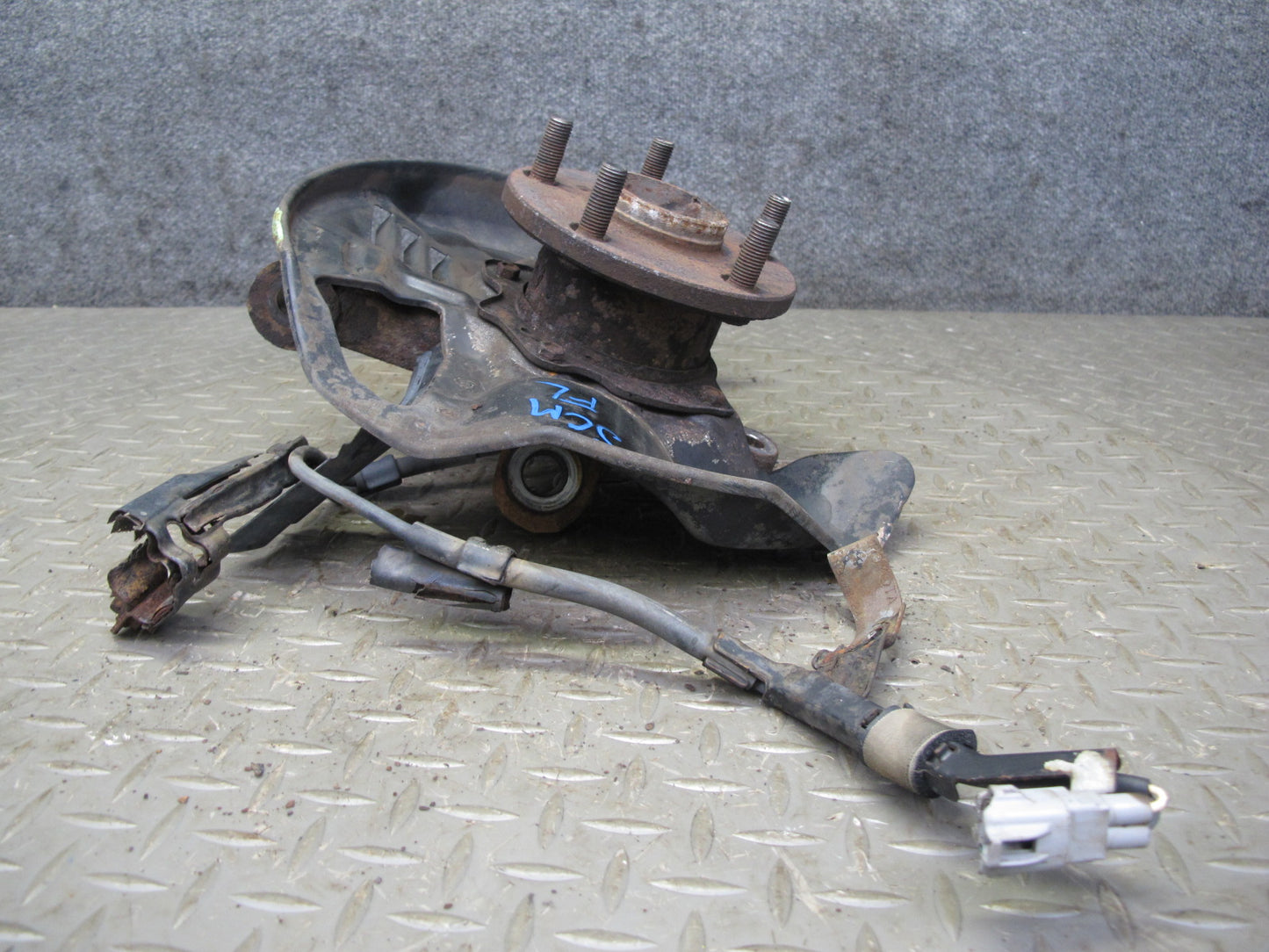 92-00 Lexus UZZ30L SC300 SC400 RWD Front Left Spindle Knuckle Wheel Hub OEM