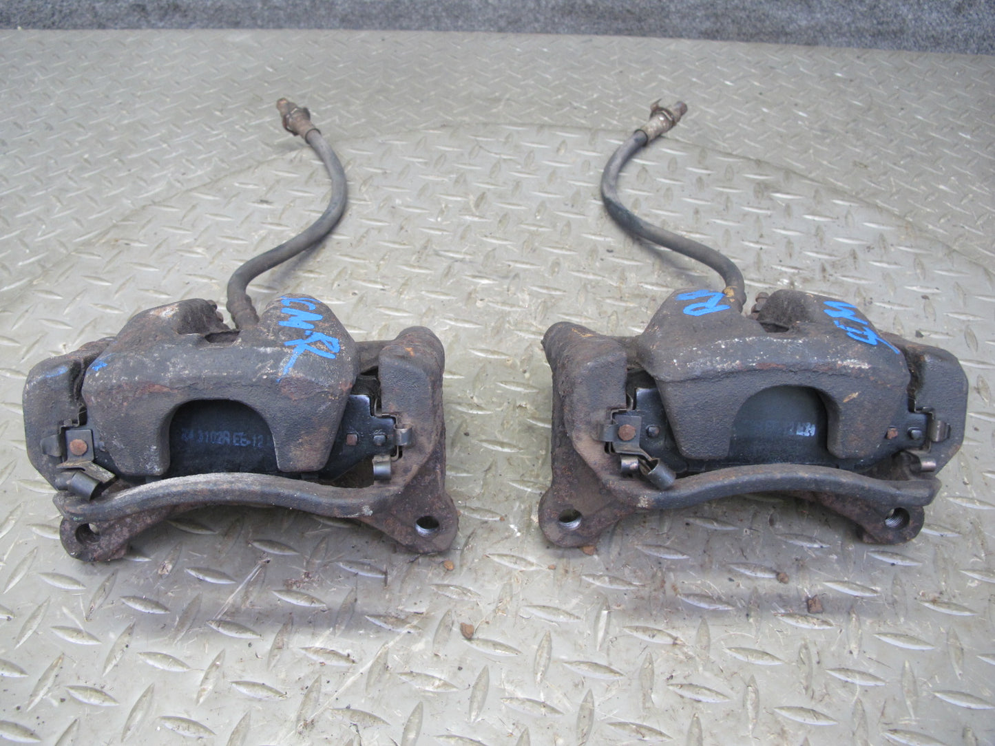 92-00 Lexus UZZ30L SC400 RWD Set of 2 Rear Left & Right Brake Caliper OEM