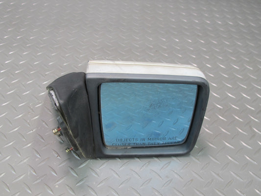90-95 Mercedes W124 300D Front Right Door Side View Exterior Mirror Silver OEM