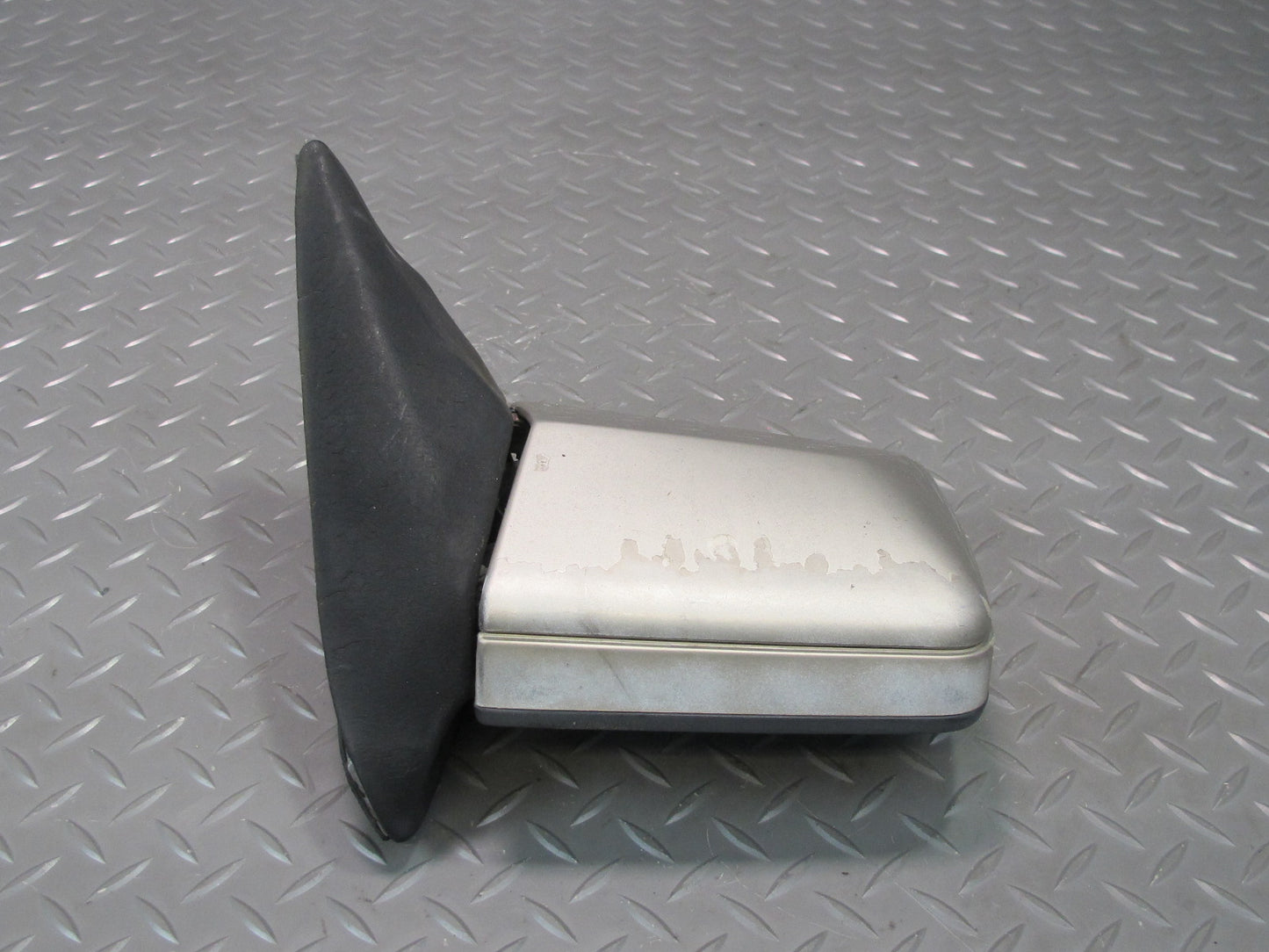 90-95 Mercedes W124 300D Front Right Door Side View Exterior Mirror Silver OEM