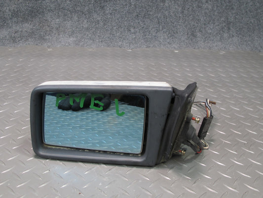 90-95 Mercedes W124 300D Front Left Door Side View Exterior Mirror Silver OEM