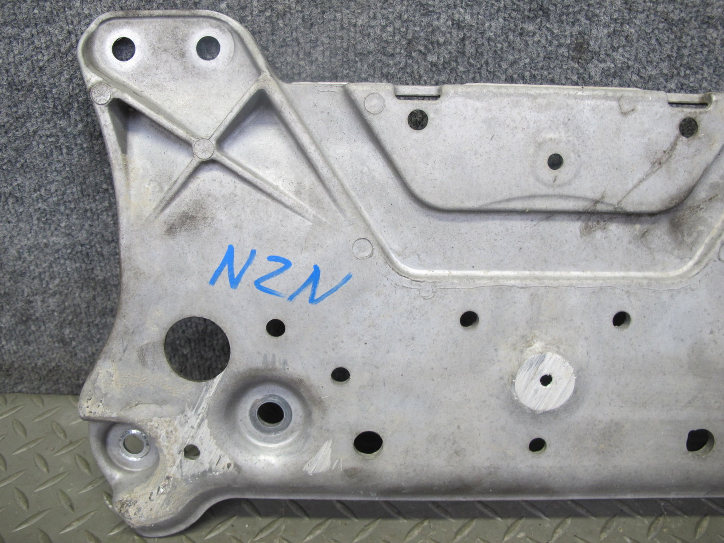 11-20 Nissan Z34 370Z Front Suspension Subframe Crossmember Stay Plate OEM