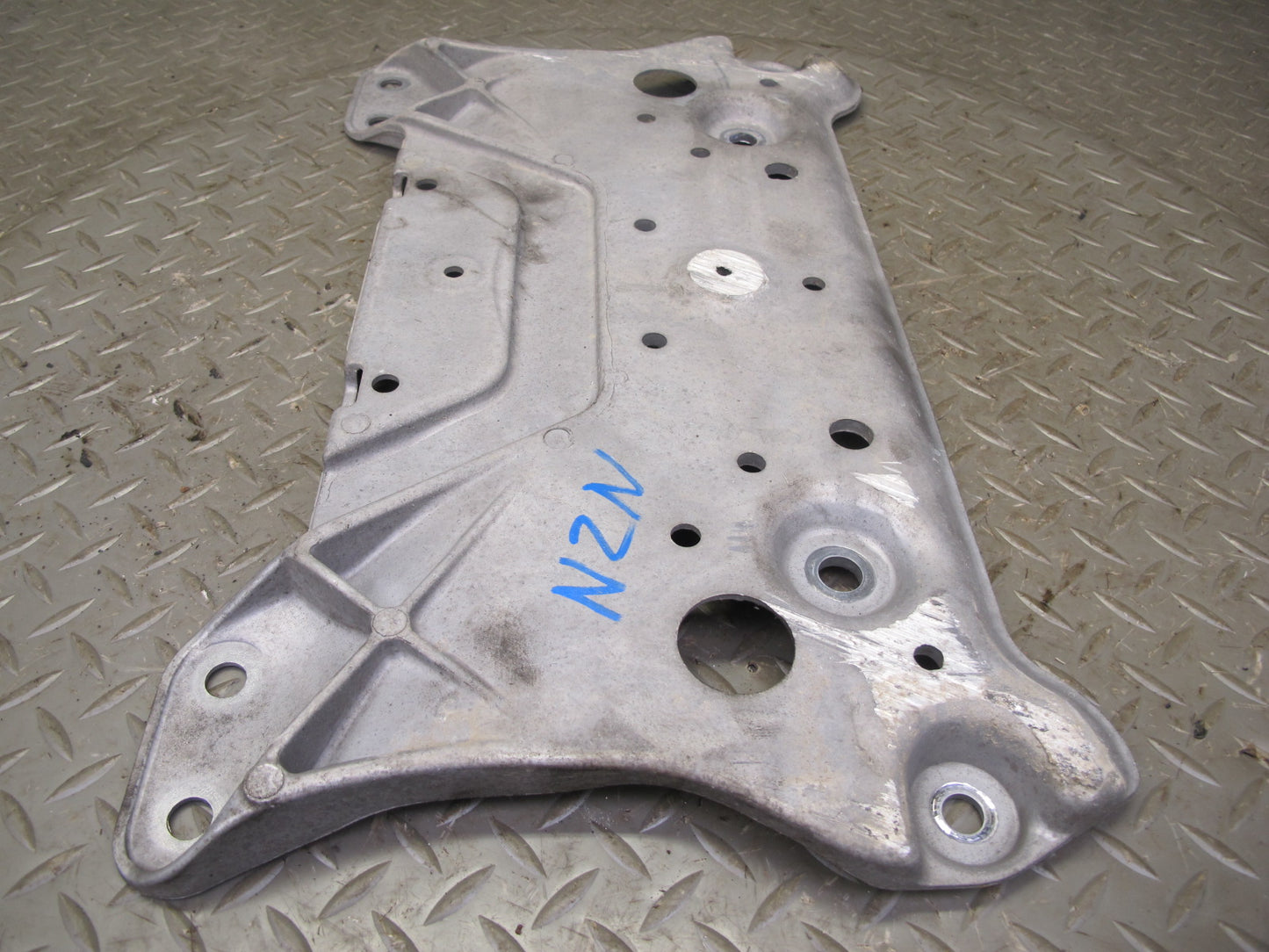 11-20 Nissan Z34 370Z Front Suspension Subframe Crossmember Stay Plate OEM