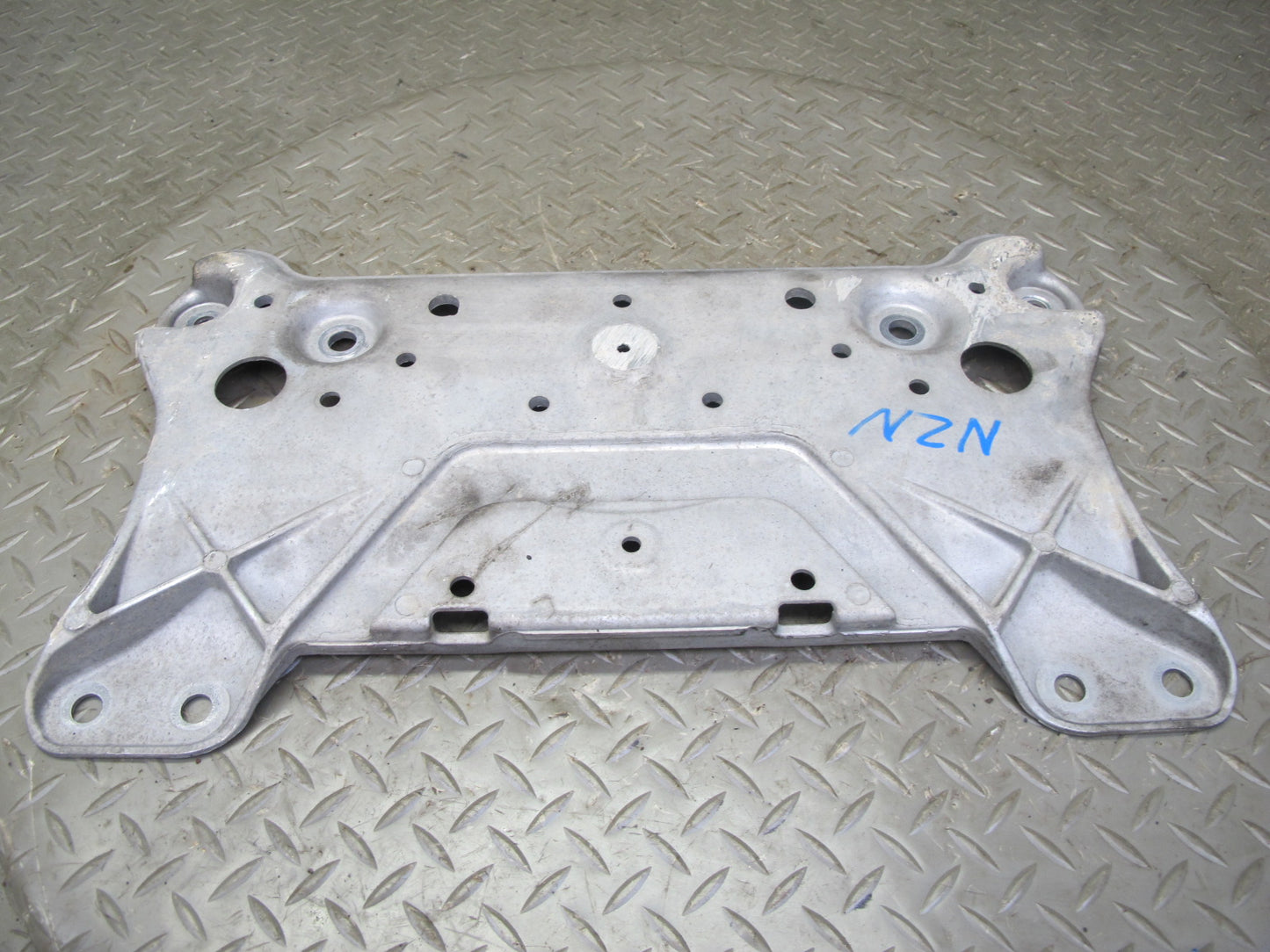 11-20 Nissan Z34 370Z Front Suspension Subframe Crossmember Stay Plate OEM