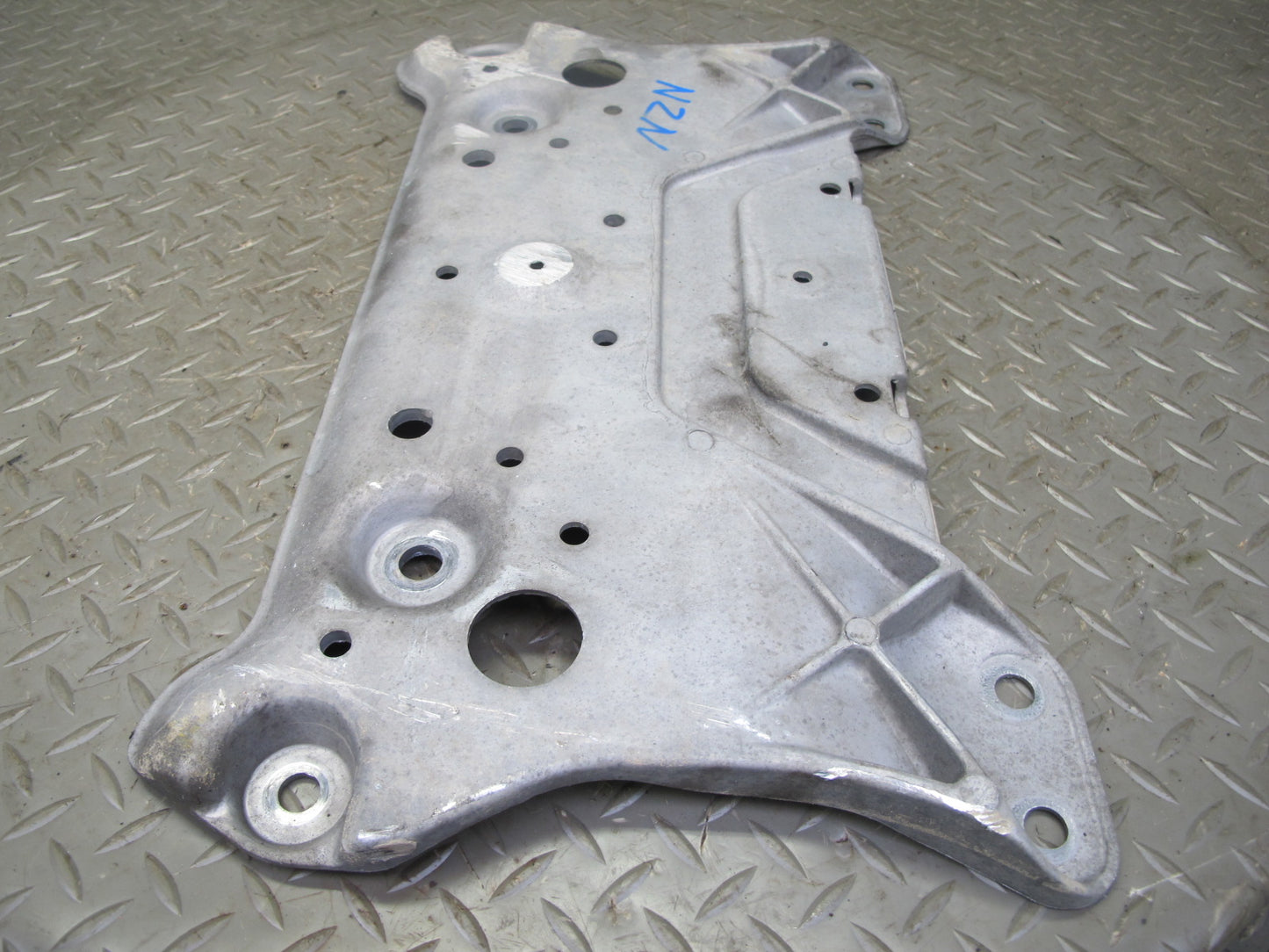 11-20 Nissan Z34 370Z Front Suspension Subframe Crossmember Stay Plate OEM