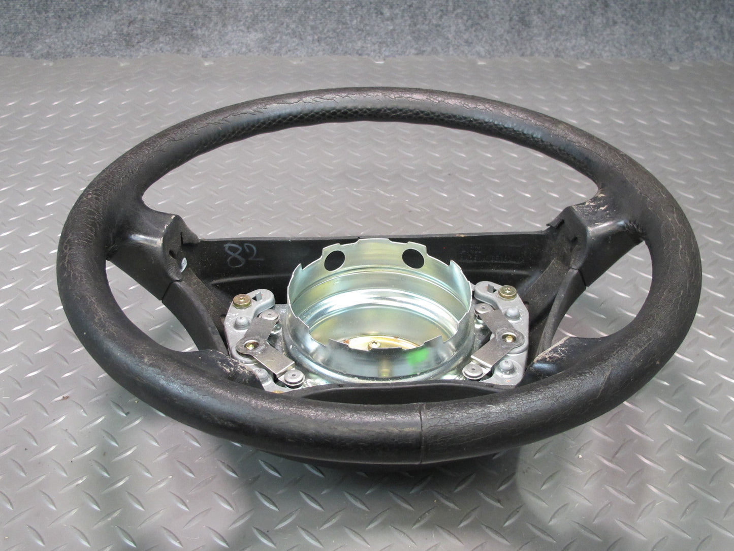 93-95 Mercedes W124 300D Leather Steering Black OEM