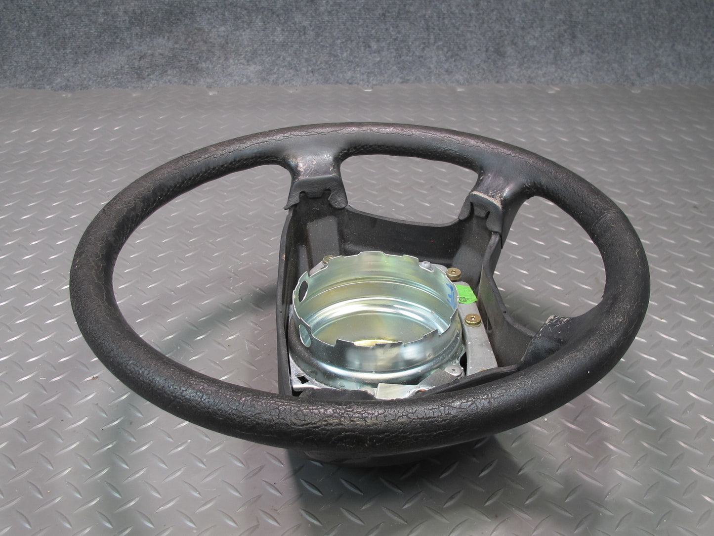 93-95 Mercedes W124 300D Leather Steering Black OEM