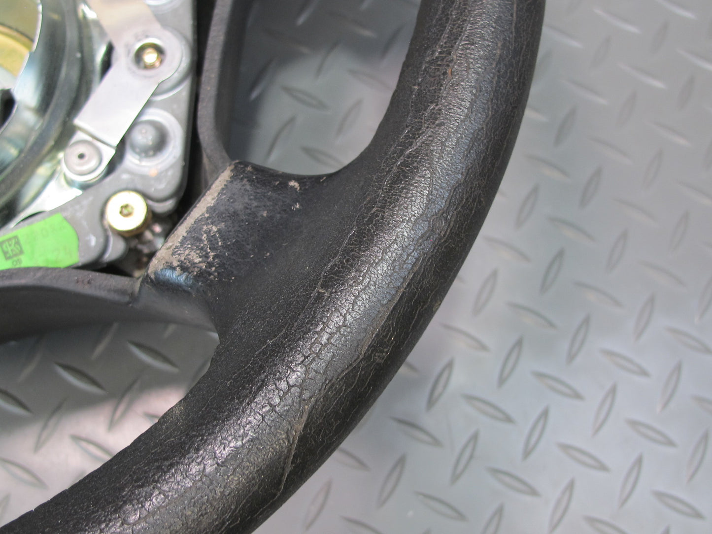 93-95 Mercedes W124 300D Leather Steering Black OEM