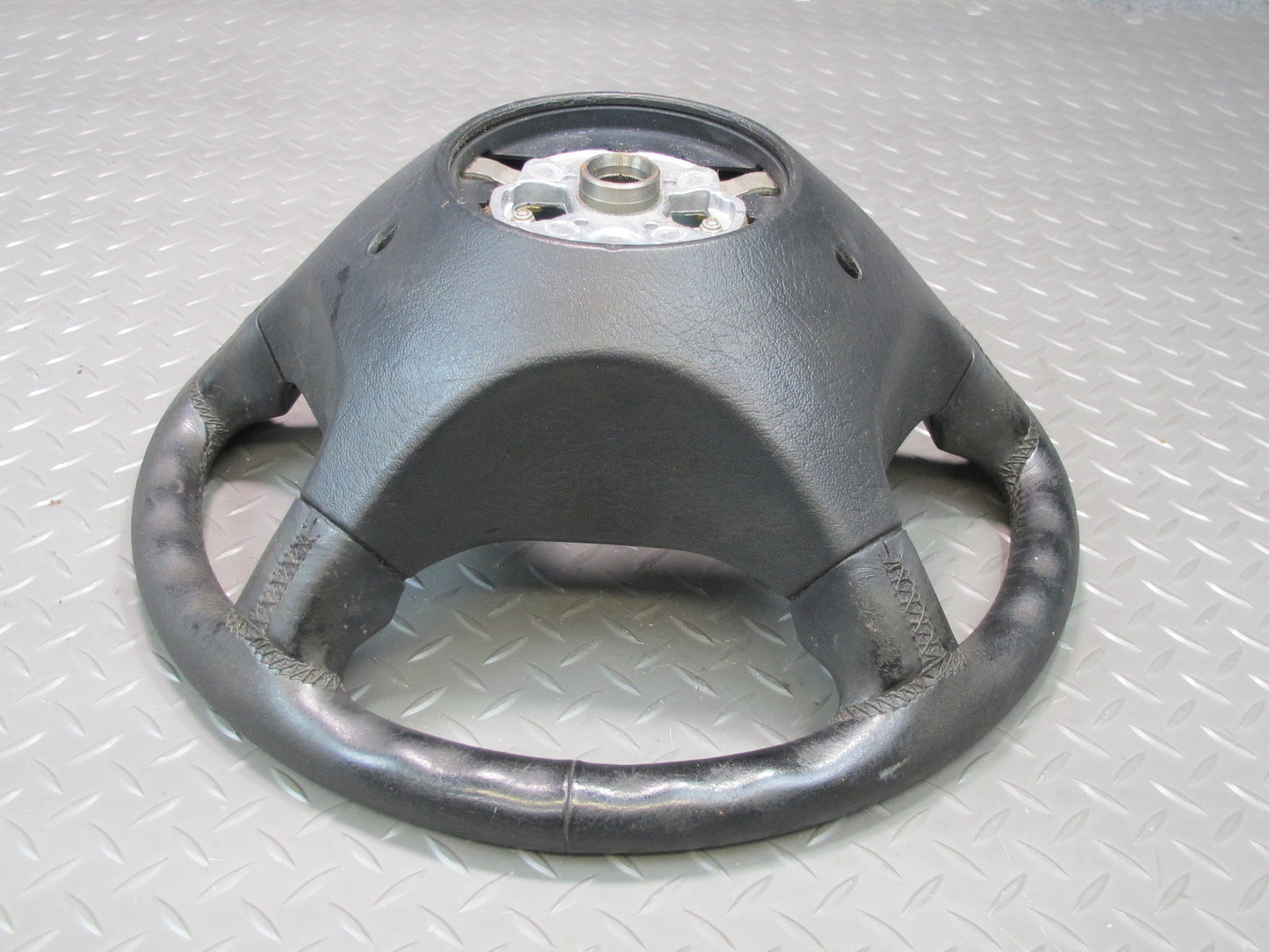 93-95 Mercedes W124 300D Leather Steering Black OEM