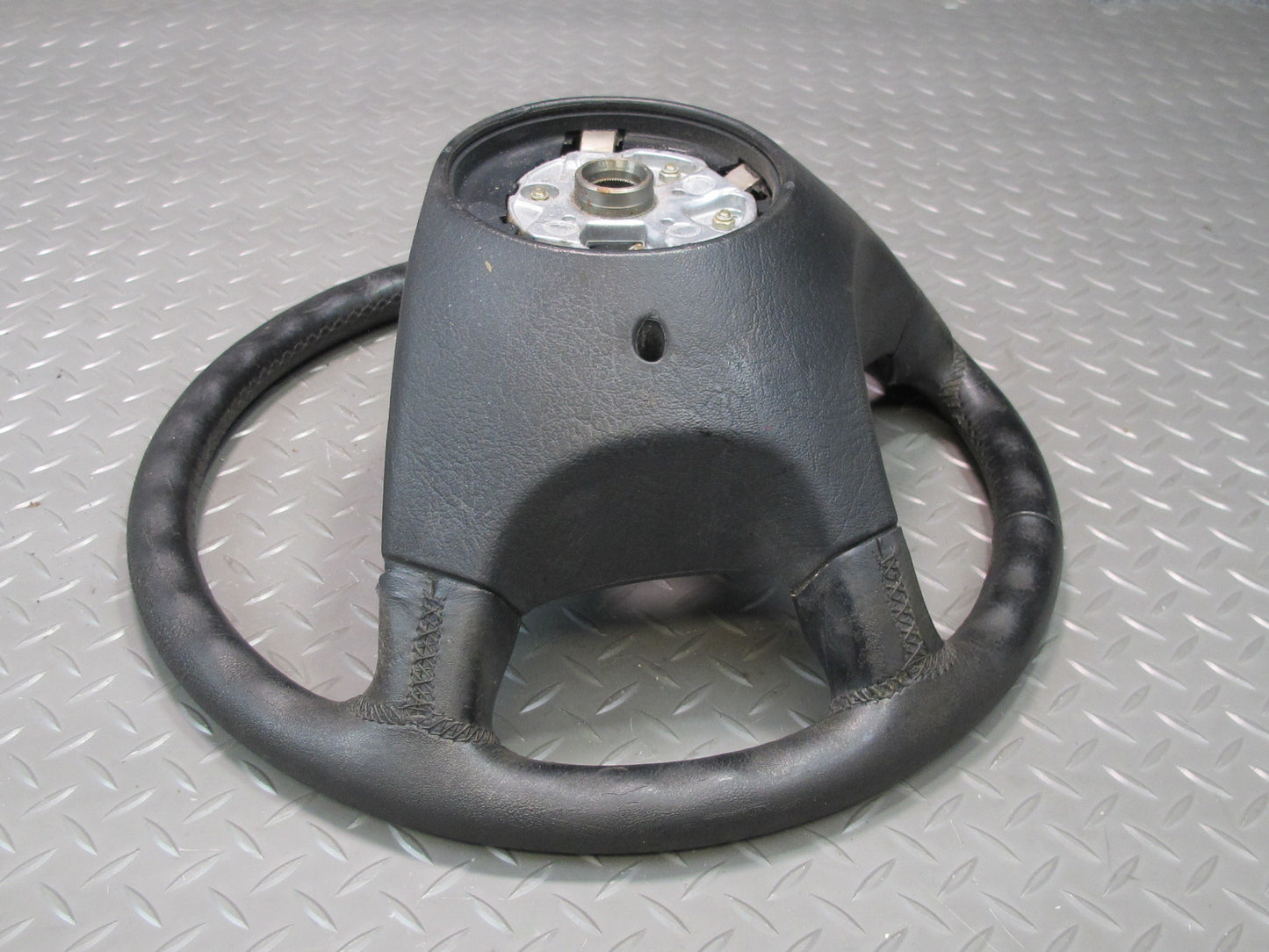 93-95 Mercedes W124 300D Leather Steering Black OEM