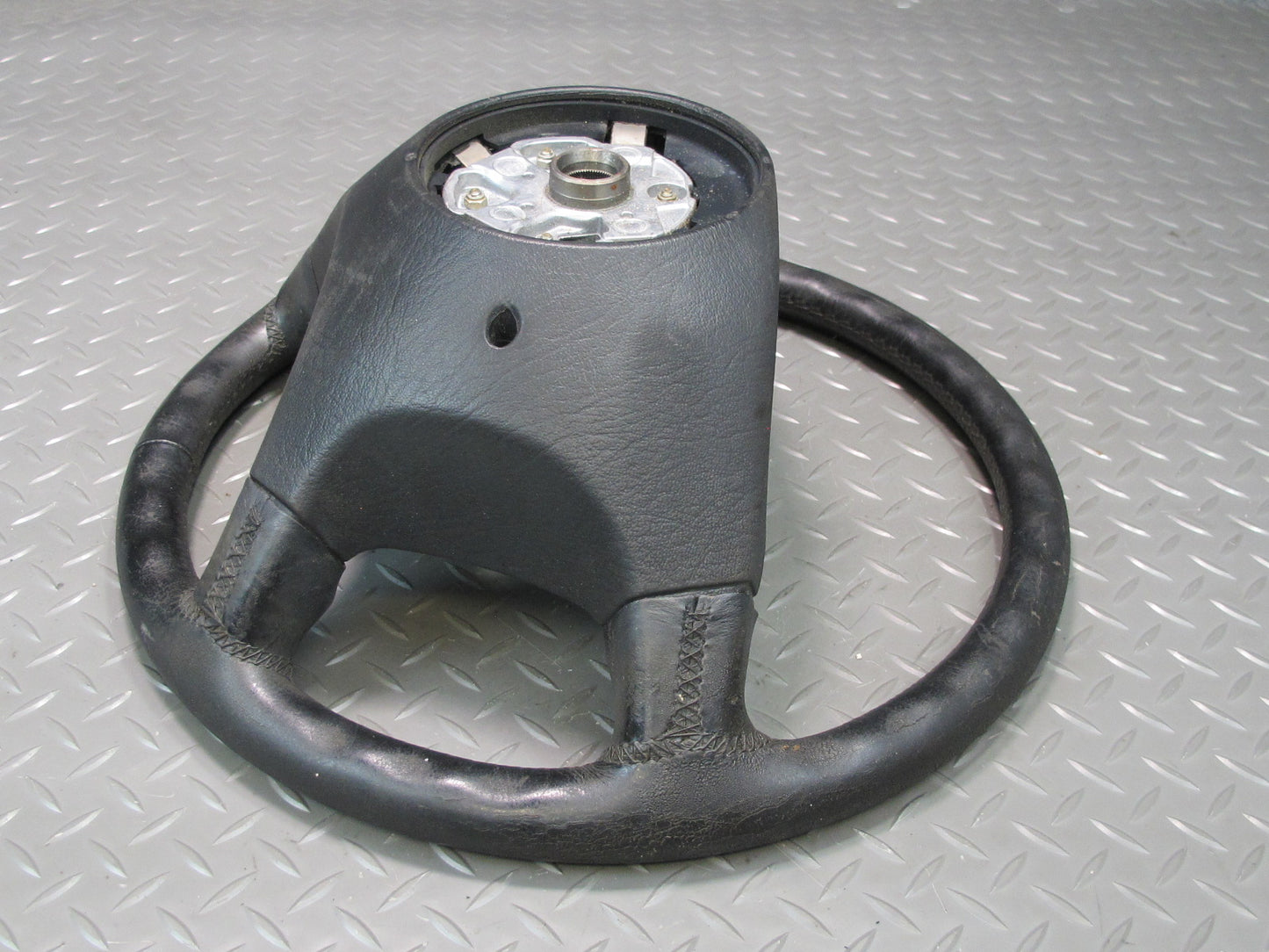 93-95 Mercedes W124 300D Leather Steering Black OEM