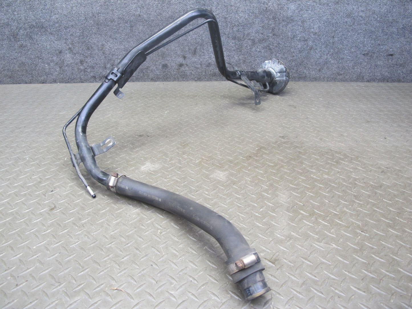 12-20 Nissan Z34 370Z Fuel Gas Tank Filler Neck w Cap Assembly OEM