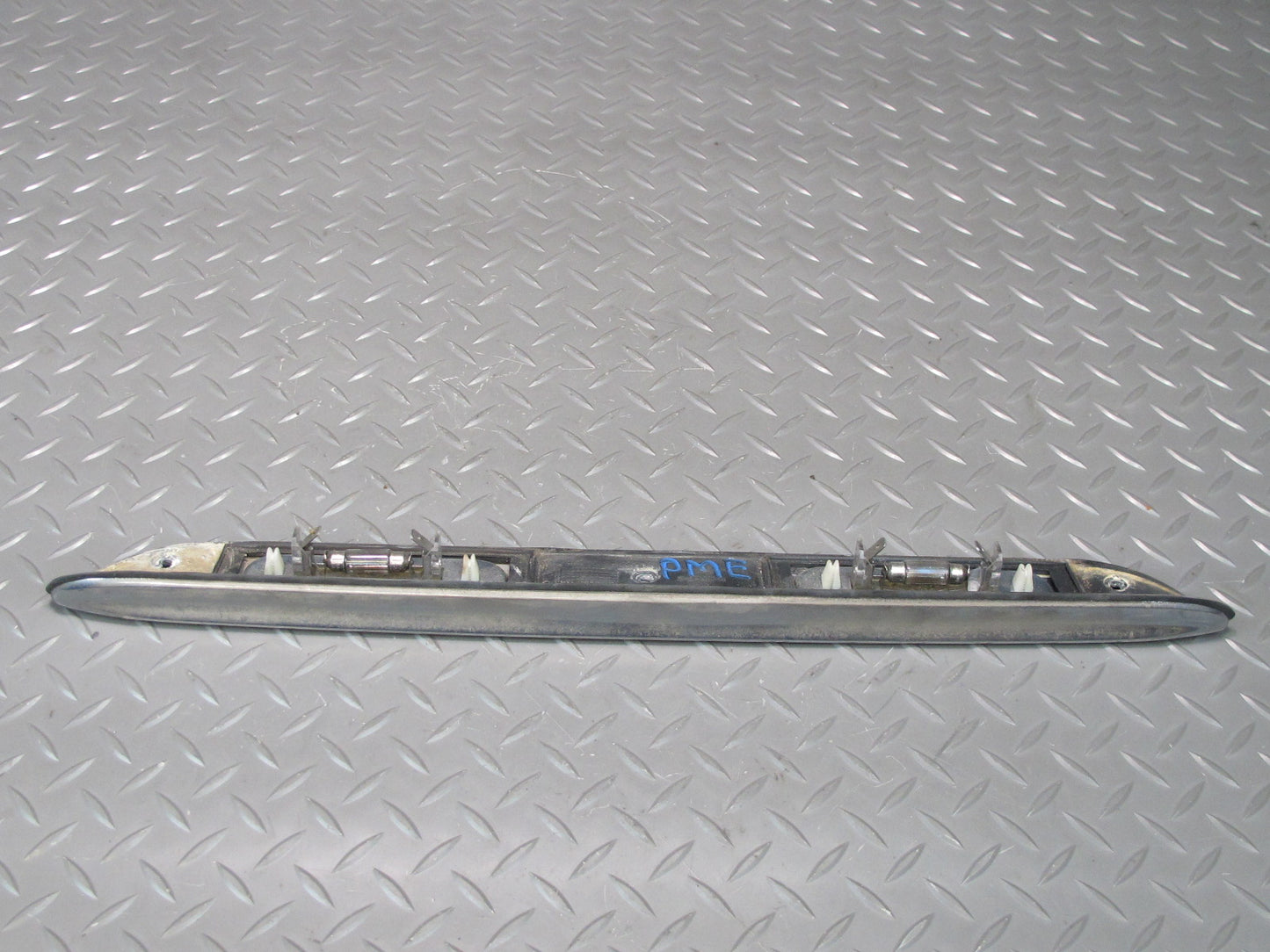 94-95 Mercedes W124 300D Sedan Rear Trunk Lid License Plate Trim Molding OEM