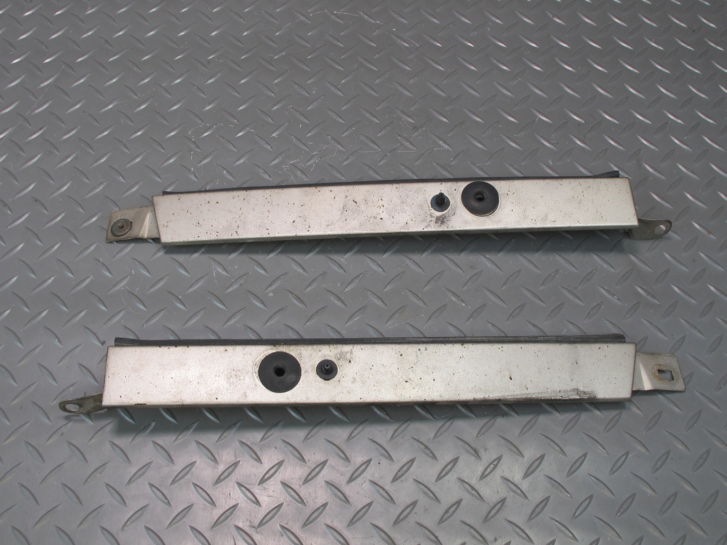 94-95 Mercedes W124 300D Front Left & Right Headlight Lower Moulding Set OEM