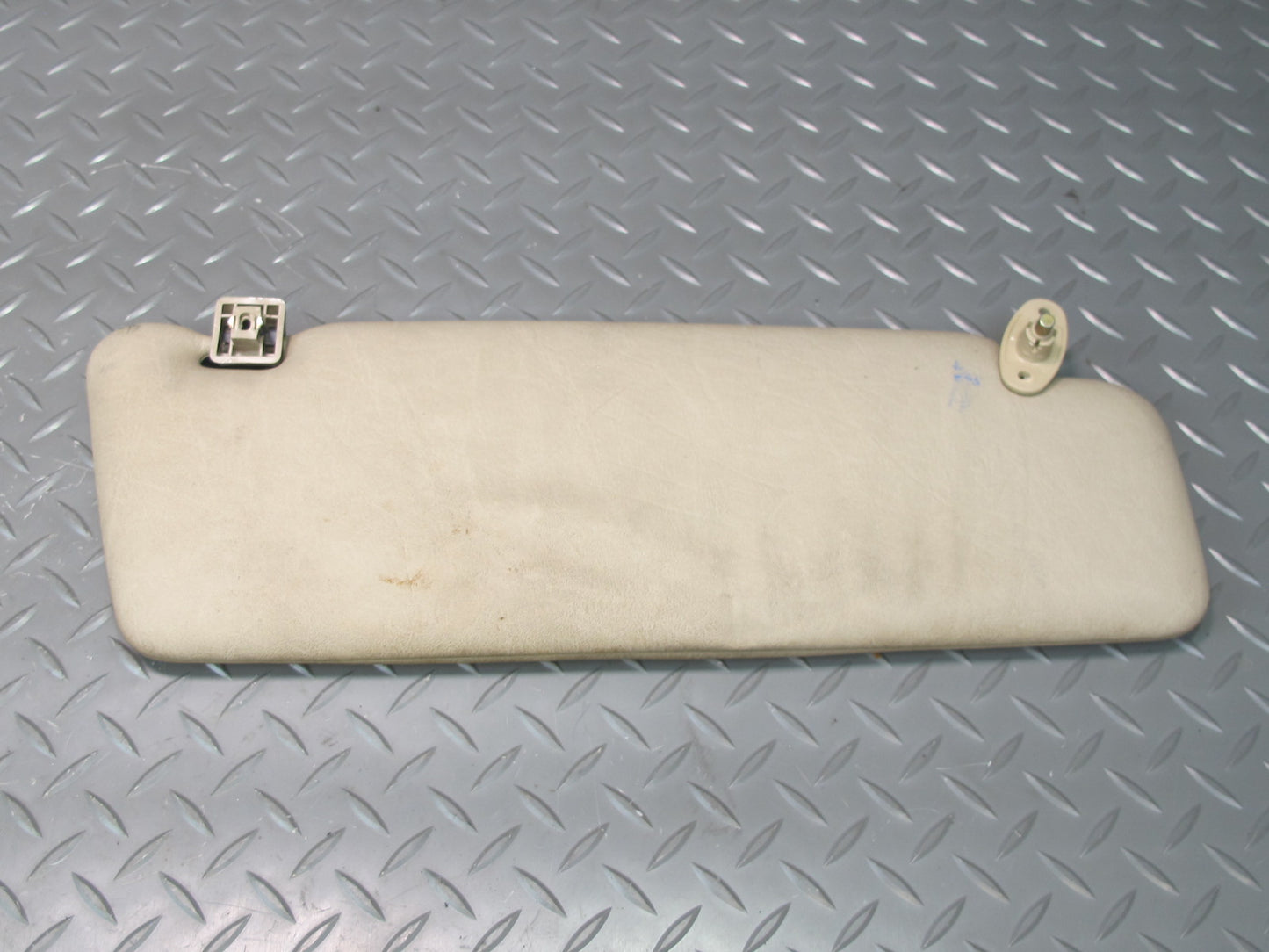 90-95 Mercedes W124 300D Front Right & Left Sun Visor Beige Set OEM