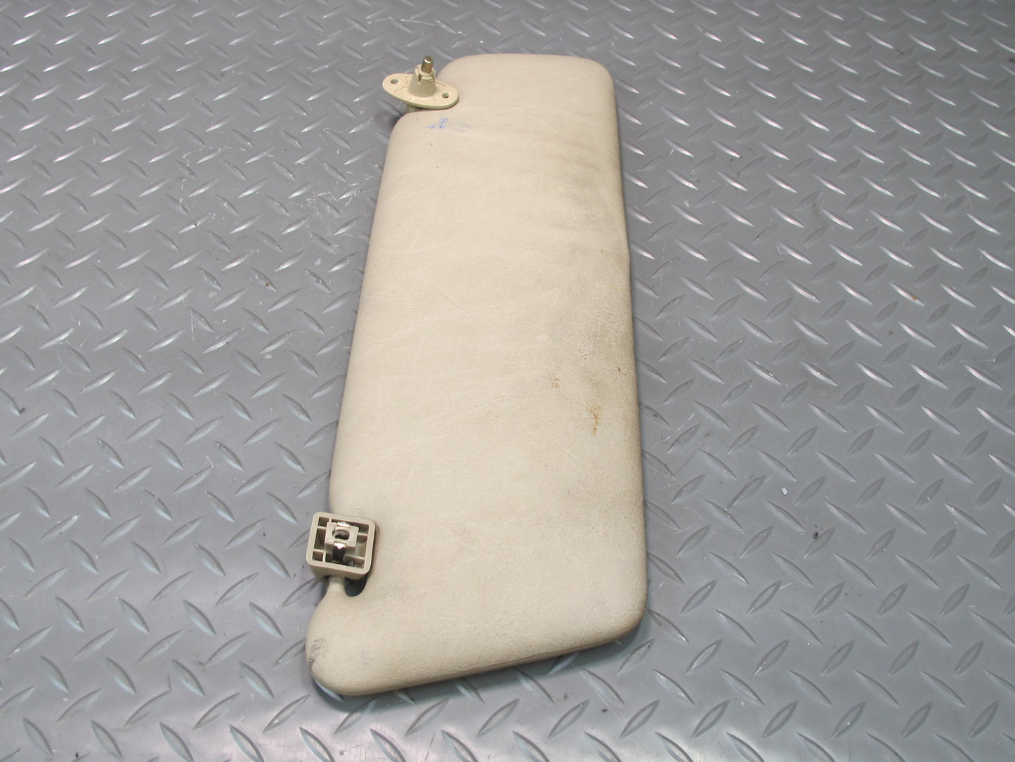 90-95 Mercedes W124 300D Front Right & Left Sun Visor Beige Set OEM