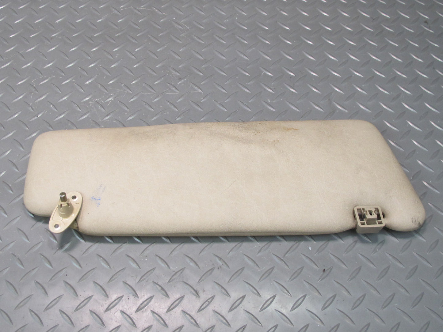 90-95 Mercedes W124 300D Front Right & Left Sun Visor Beige Set OEM