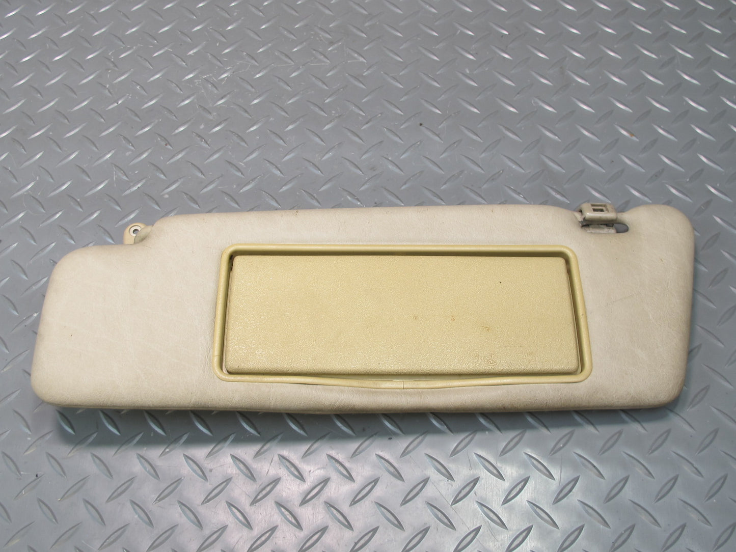 90-95 Mercedes W124 300D Front Right & Left Sun Visor Beige Set OEM