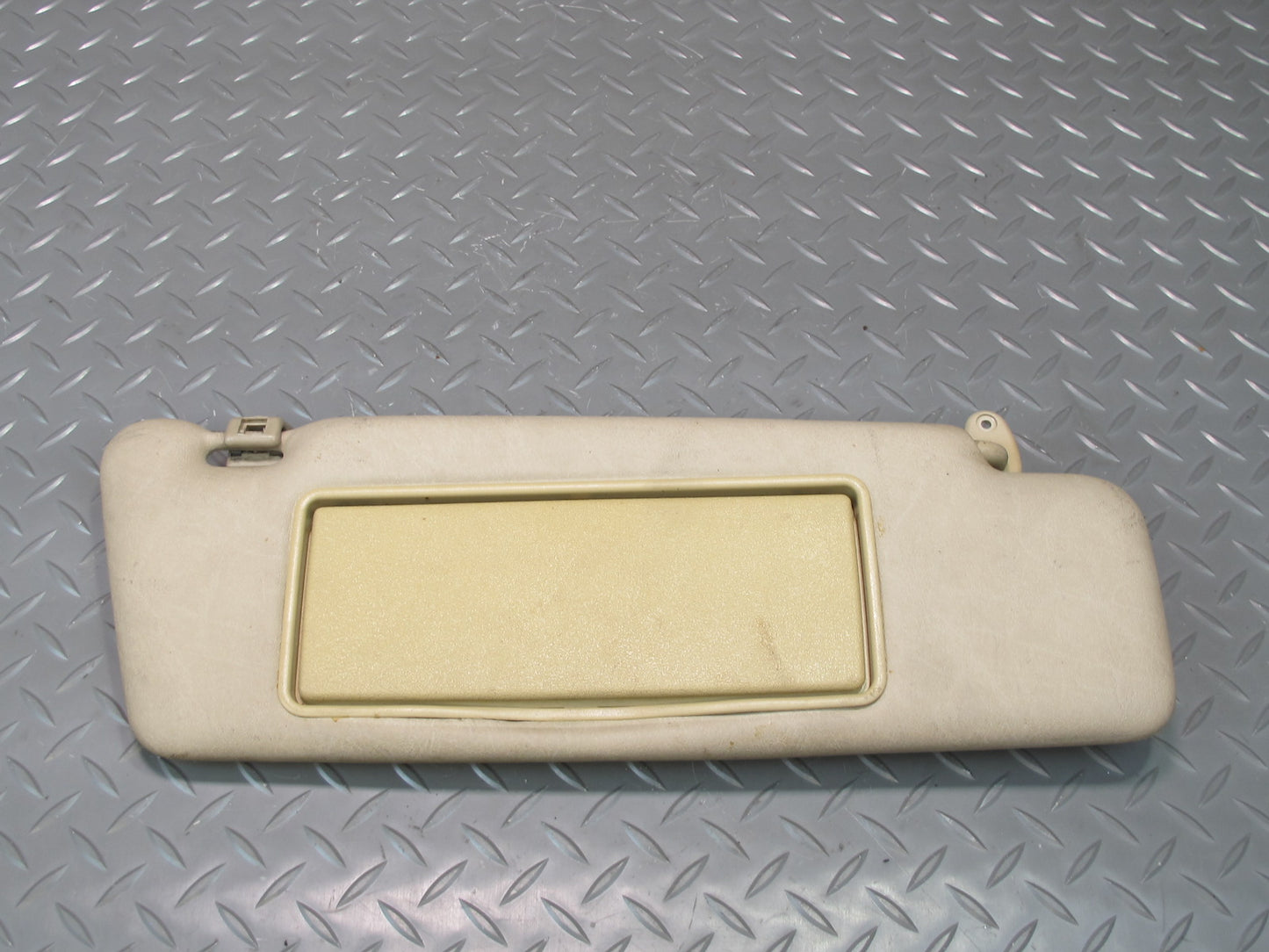 90-95 Mercedes W124 300D Front Right & Left Sun Visor Beige Set OEM