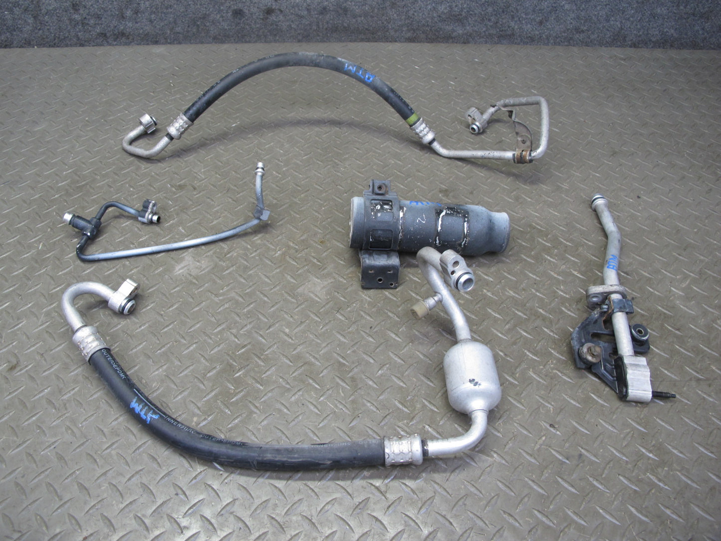 96-98 Toyota MARK2 JZX100 Tourer S A/C Air Condition Hose Pipe Line Set OEM