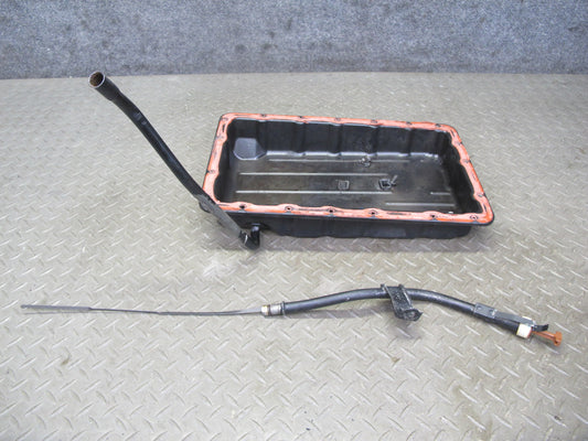 98-00 Lexus UZZ30L SC400 A650E A/T Automatic Transmission Oil Pan w Dipstick OEM