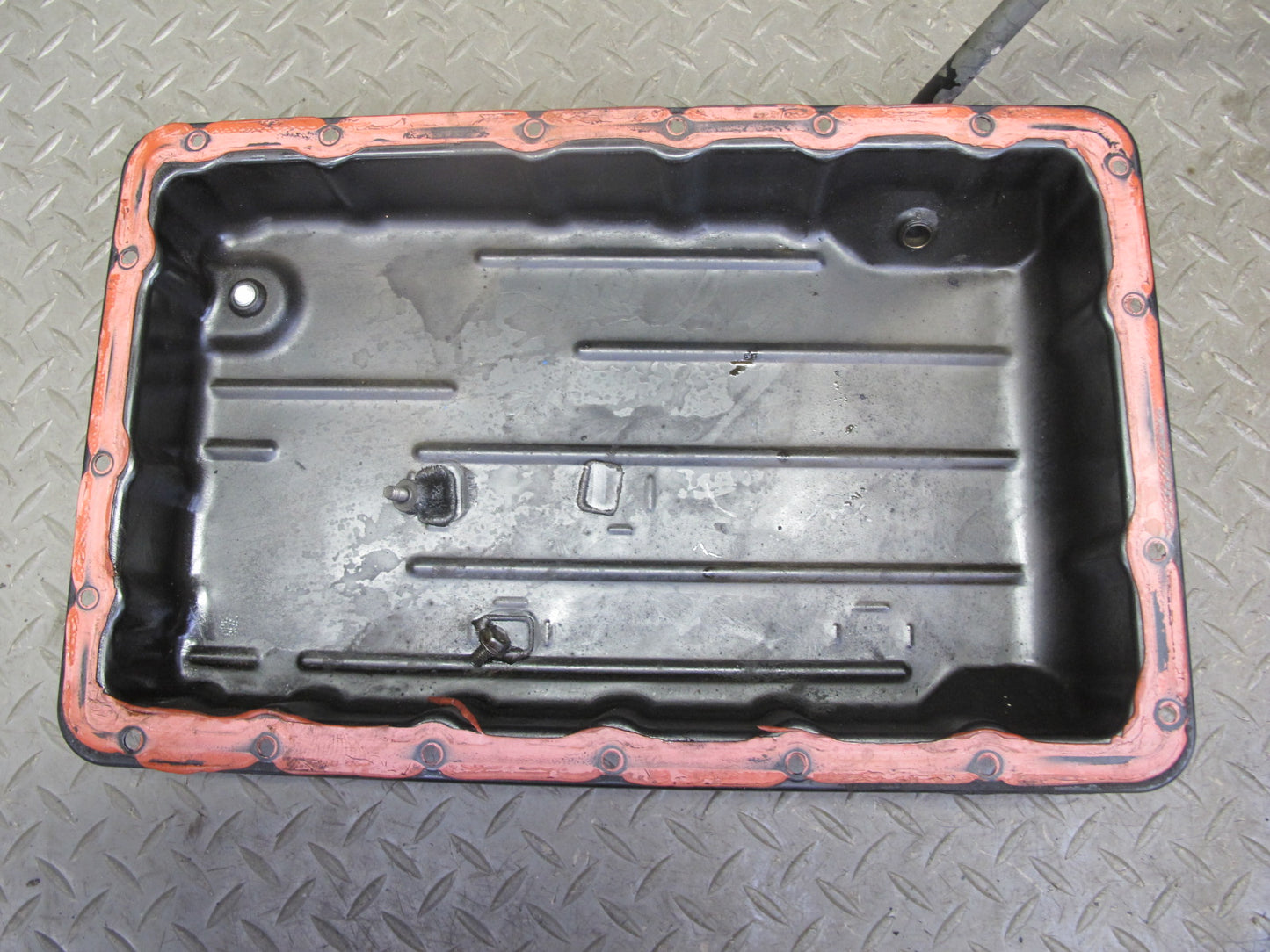 98-00 Lexus UZZ30L SC400 A650E A/T Automatic Transmission Oil Pan w Dipstick OEM