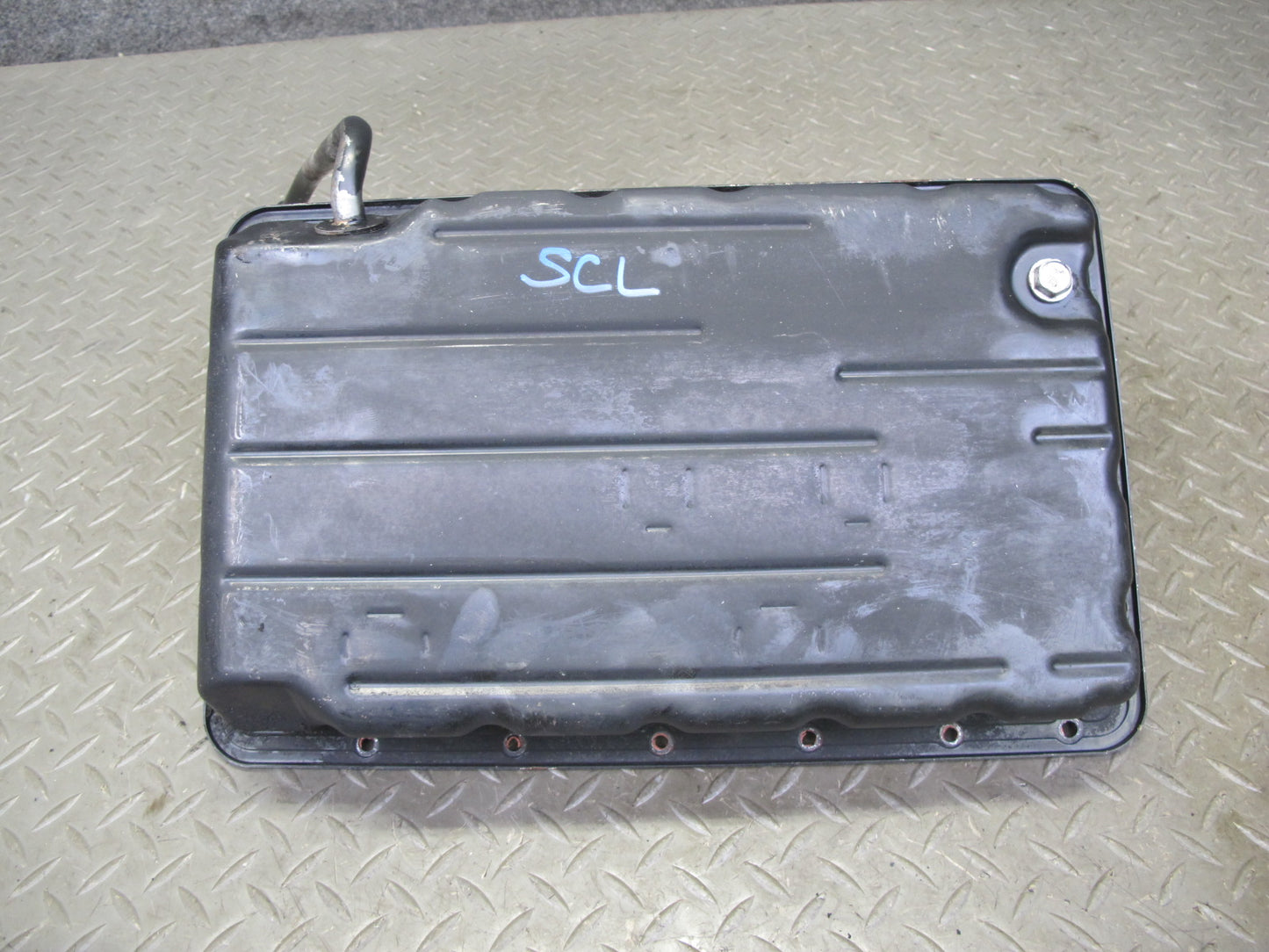 98-00 Lexus UZZ30L SC400 A650E A/T Automatic Transmission Oil Pan w Dipstick OEM