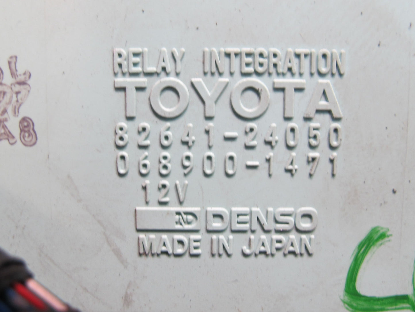 92-93 Lexus UZZ30L SC400 Interior Fuse Relay Box Module w Integration Module OEM