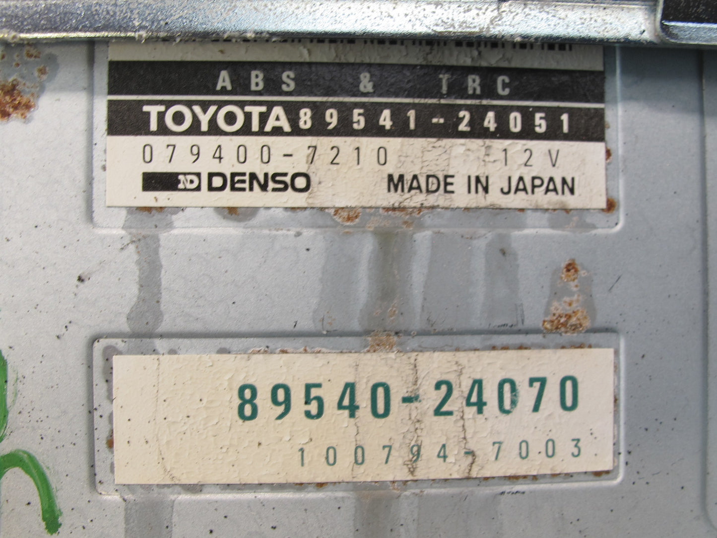 92-95 Lexus UZZ30L SC300 SC400 ABS & TRC Traction Control Module 89541-24051 OEM