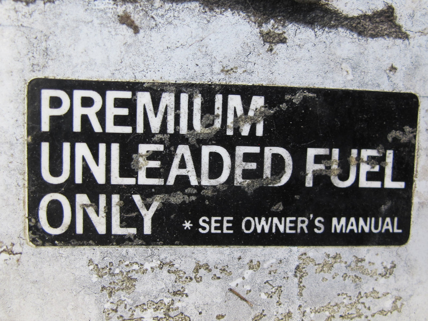 92-00 Lexus UZZ30L SC300 SC400 Fuel Door Lid Cover Diamond White Pearl OEM