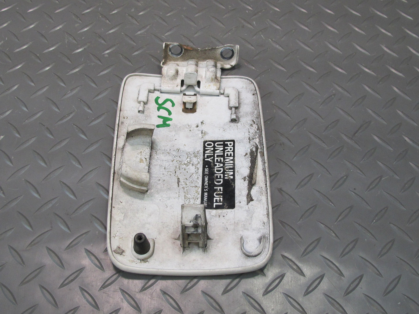 92-00 Lexus UZZ30L SC300 SC400 Fuel Door Lid Cover Diamond White Pearl OEM