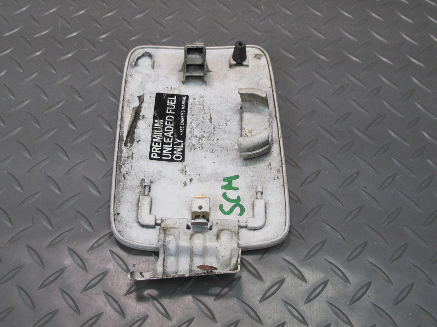 92-00 Lexus UZZ30L SC300 SC400 Fuel Door Lid Cover Diamond White Pearl OEM