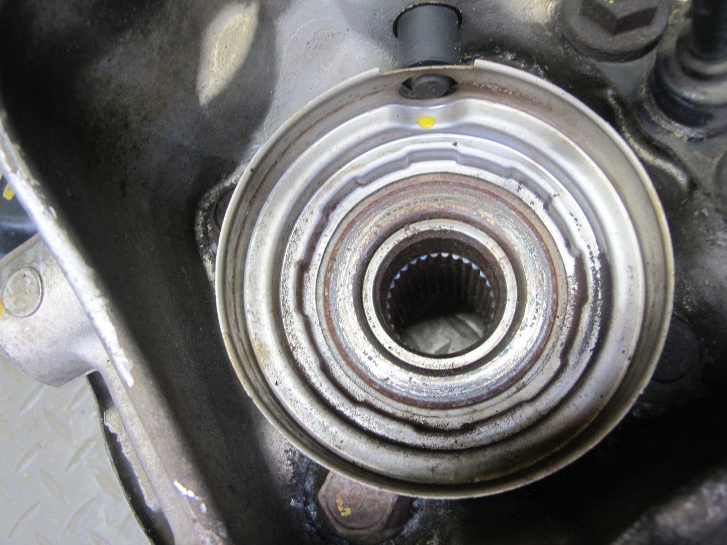 01-06 Lexus LS430 UCF30L RWD Rear Left Spindle Knuckle Wheel Hub Bearing OEM