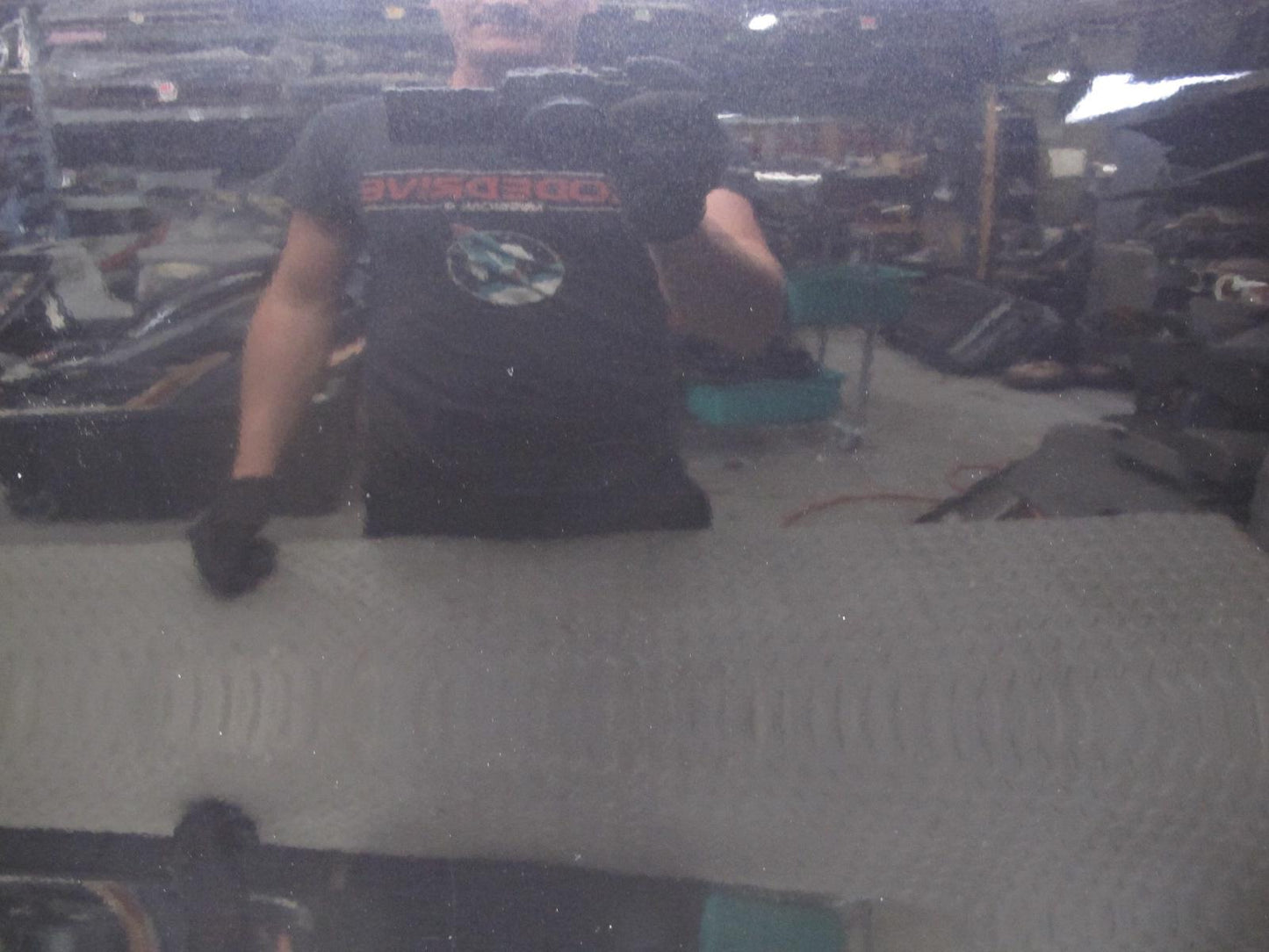 2011-2018 Porsche Cayenne 958 Front Right Side Door Shell Panel W/ Glass Black