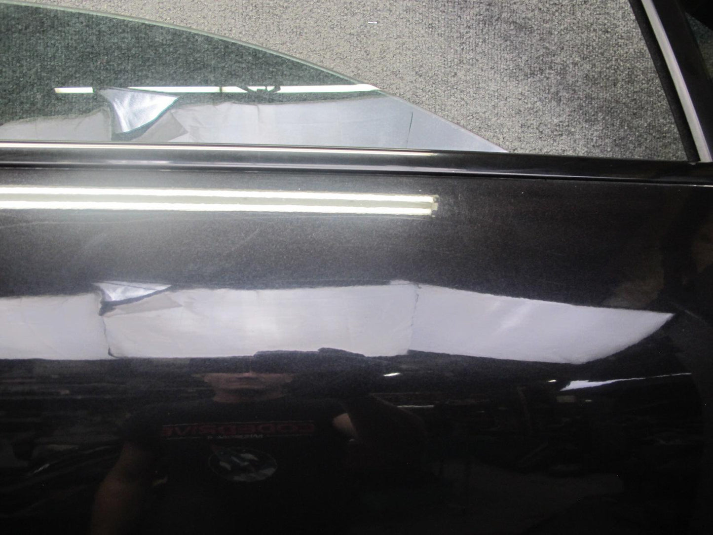 2011-2018 Porsche Cayenne 958 Front Right Side Door Shell Panel W/ Glass Black