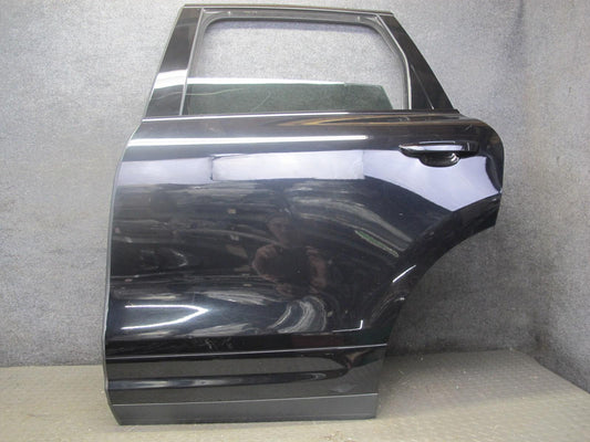 2011-2018 Porsche Cayenne 958 Rear Left Side Door Shell Panel W/ Glass Black