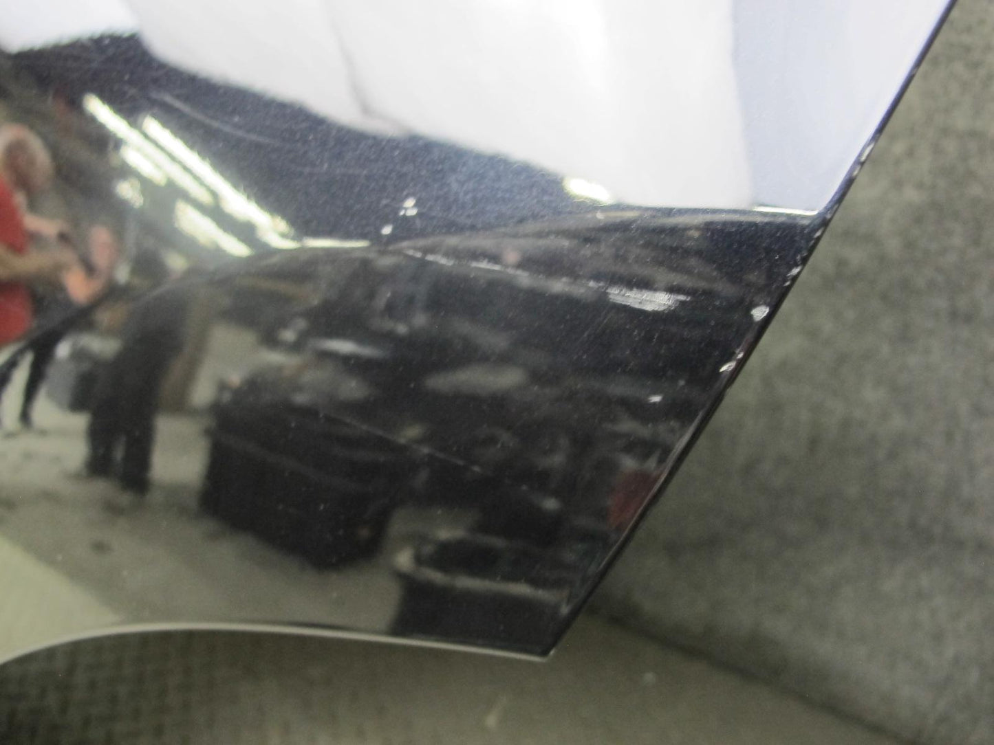 2011-2018 Porsche Cayenne 958 Rear Left Side Door Shell Panel W/ Glass Black