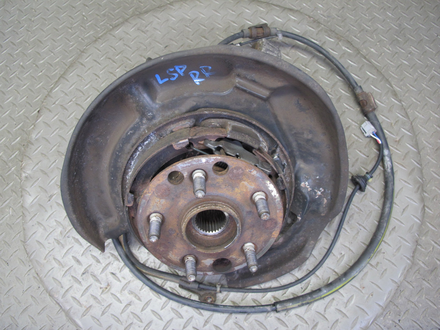 01-06 Lexus LS430 UCF30L RWD Rear Right Spindle Knuckle Wheel Hub Bearing OEM