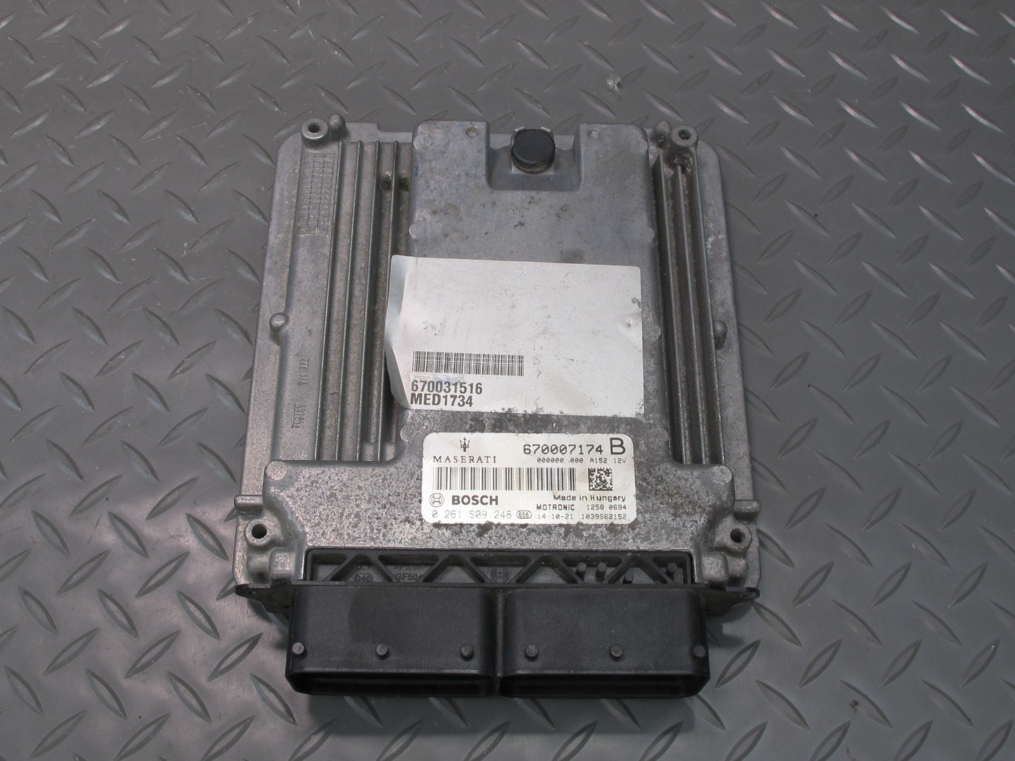 14-15 Maserati Ghibli SQ4 ECU BCM Speedo Steering Door Module Lock KEY Set OEM