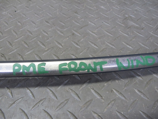 94-95 Mercedes W124 300D Sedan Front Windshield Glass Molding Trim Silver OEM