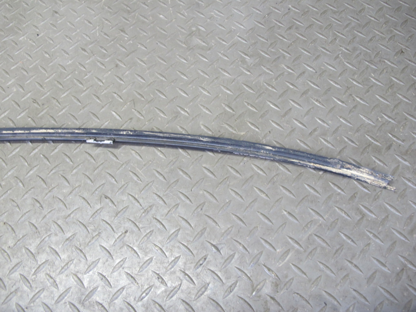 94-95 Mercedes W124 300D Sedan Front Windshield Glass Molding Trim Silver OEM