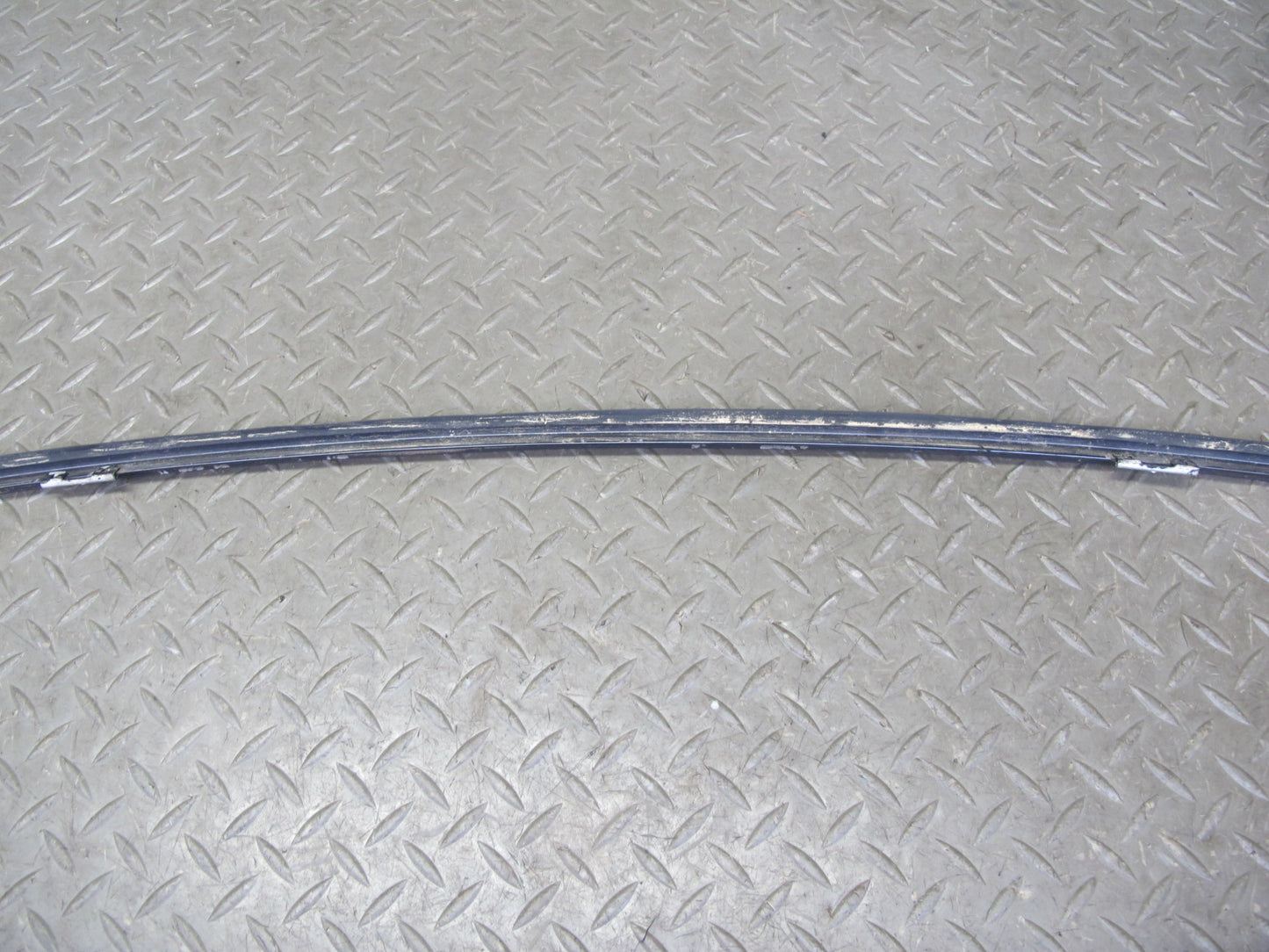 94-95 Mercedes W124 300D Sedan Front Windshield Glass Molding Trim Silver OEM