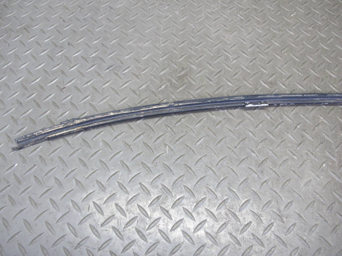 94-95 Mercedes W124 300D Sedan Front Windshield Glass Molding Trim Silver OEM