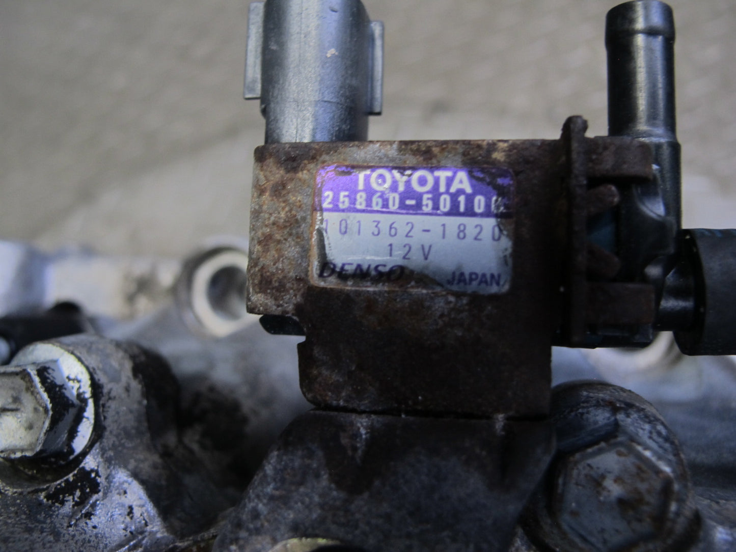 98-00 Lexus SC400 1UZFE Engine Upper Lower Intake Manifold w Pressure Tank Assy