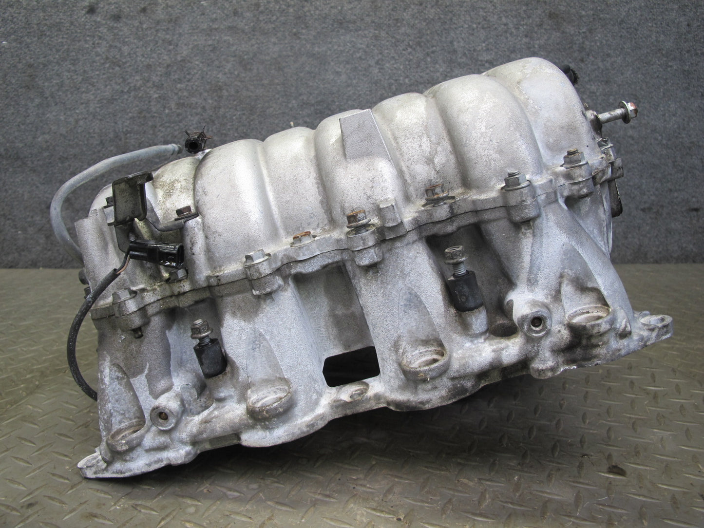 98-00 Lexus SC400 1UZFE Engine Upper Lower Intake Manifold w Pressure Tank Assy