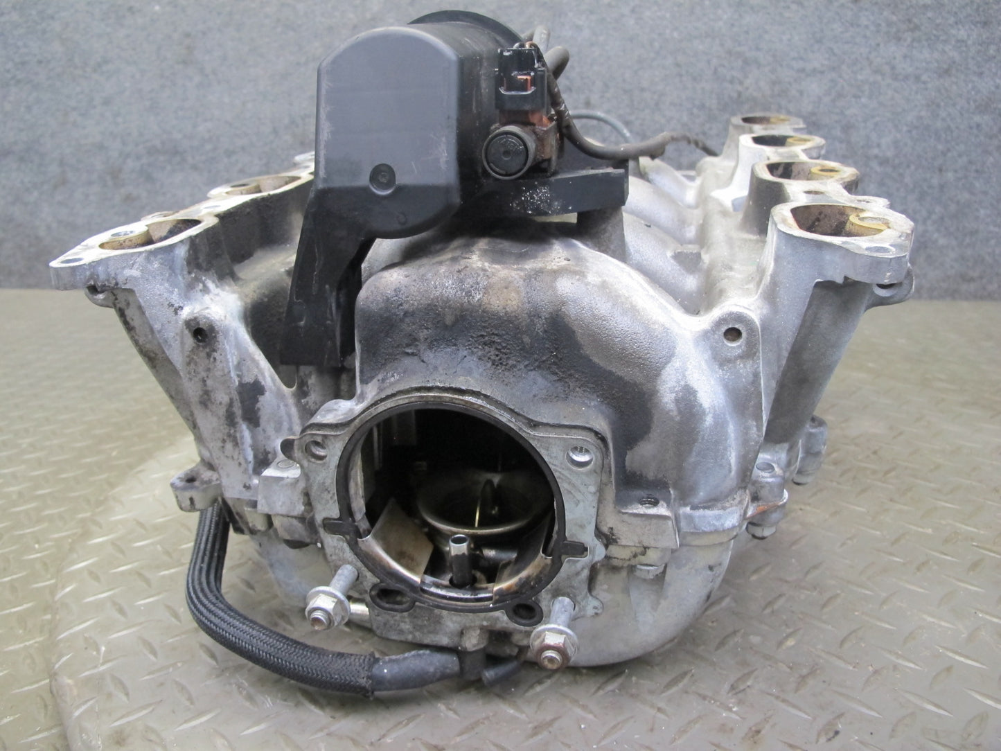 98-00 Lexus SC400 1UZFE Engine Upper Lower Intake Manifold w Pressure Tank Assy