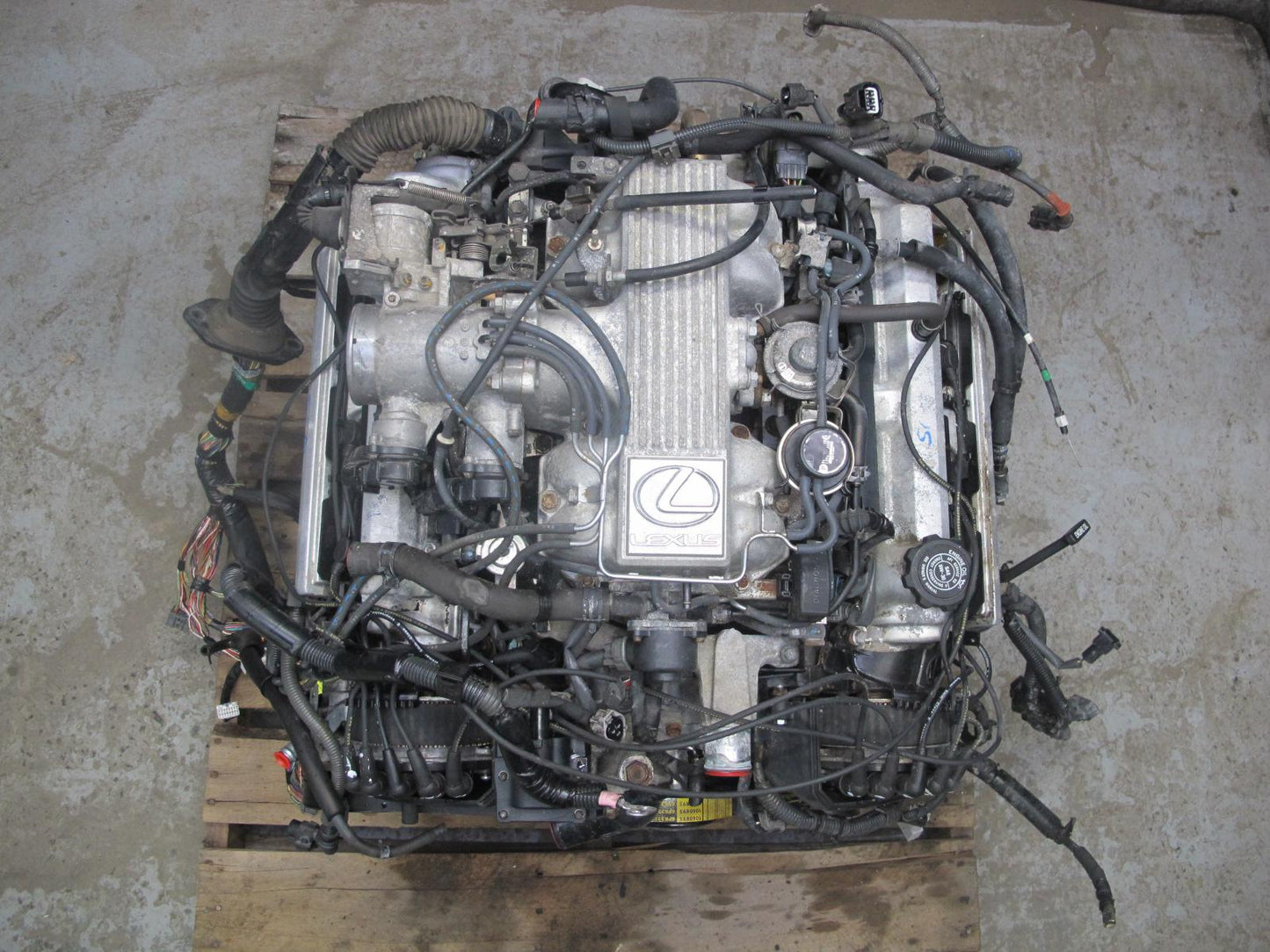 92-95 Lexus UZZ30L SC400 4.0L 1UZFE VIN U 4TH Digit Complete Engine Motor 131K