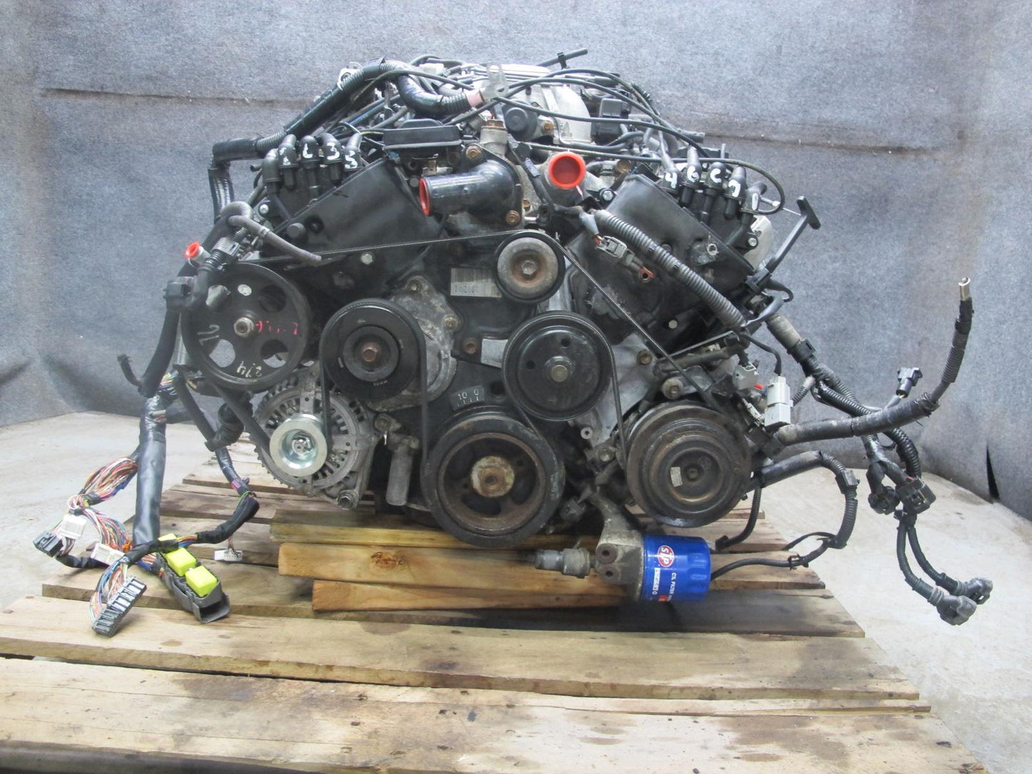 92-95 Lexus UZZ30L SC400 4.0L 1UZFE VIN U 4TH Digit Complete Engine Motor 131K